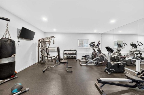 2308-181 Skyview Ranch Manor Ne, Calgary, AB - Indoor Photo Showing Gym Room