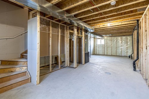 304 Cornerbrook Drive Ne, Calgary, AB - Indoor Photo Showing Basement