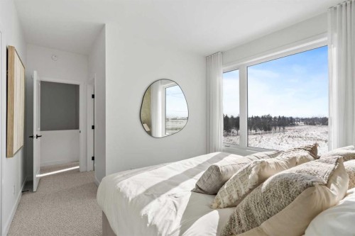 140 Eston Circle Se, Calgary, AB - Indoor Photo Showing Bedroom