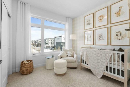 140 Eston Circle Se, Calgary, AB - Indoor Photo Showing Bedroom