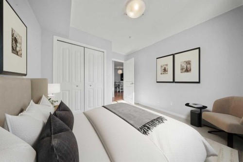 2223-115 Prestwick Villas Se, Calgary, AB - Indoor Photo Showing Bedroom