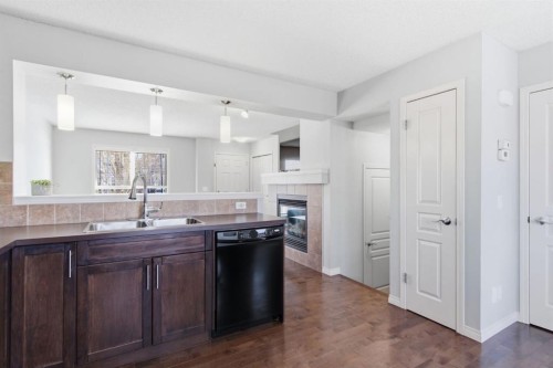 96 Auburn Bay Boulevard Se, Calgary, AB - Indoor Photo Showing Kitchen With Double Sink