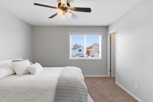 96 Auburn Bay Boulevard Se, Calgary, AB - Indoor Photo Showing Bedroom