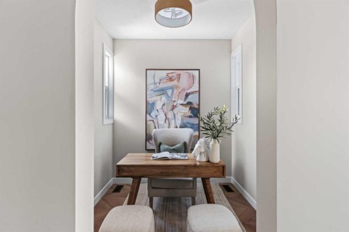 47 Sundown Crescent, Cochrane, AB - Indoor Photo Showing Office