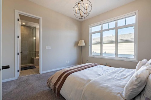 80 Mahogany Gardens Se, Calgary, AB - Indoor Photo Showing Bedroom