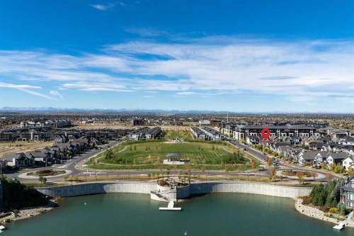 80 Mahogany Gardens Se, Calgary, AB - Outdoor With Body Of Water With View