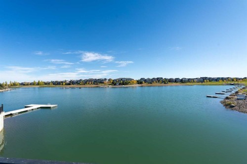 80 Mahogany Gardens Se, Calgary, AB - Outdoor With Body Of Water With View
