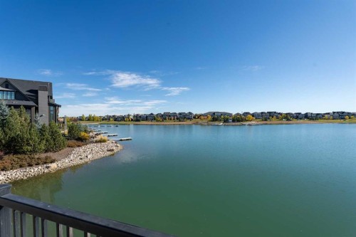 80 Mahogany Gardens Se, Calgary, AB - Outdoor With Body Of Water With View