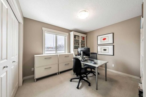78 Ypres Green Sw, Calgary, AB - Indoor Photo Showing Office