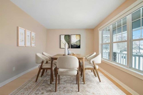 78 Ypres Green Sw, Calgary, AB - Indoor Photo Showing Dining Room