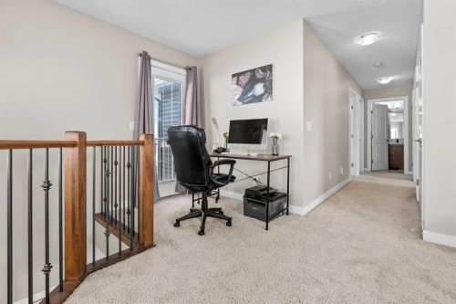 8487 Saddlebrook Drive Ne, Calgary, AB - Indoor Photo Showing Office