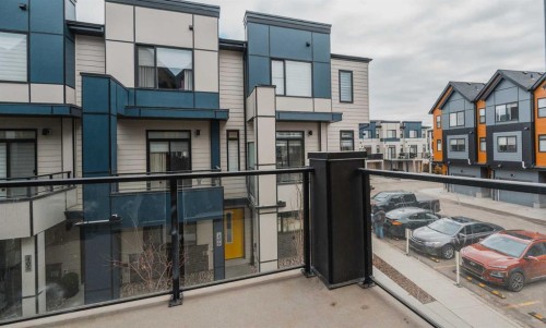 101-550 Seton Circle Se, Calgary, AB - Outdoor With Balcony