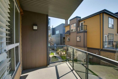 210-2420 34 Avenue Sw, Calgary, AB - Outdoor With Balcony With Exterior