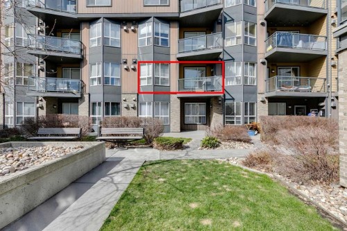 210-2420 34 Avenue Sw, Calgary, AB - Outdoor With Balcony With Facade