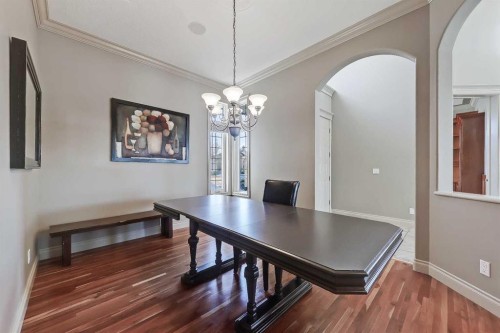169 Cove Road, Chestermere, AB - Indoor Photo Showing Dining Room