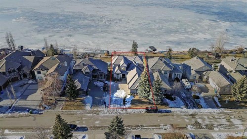 169 Cove Road, Chestermere, AB - Outdoor With Body Of Water With View