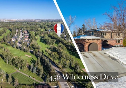 456 Wilderness Drive Se, Calgary, AB - Outdoor With View