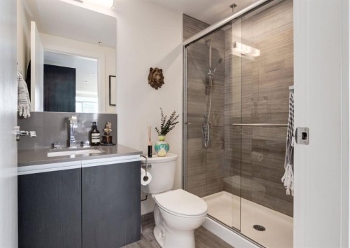 1607-1122 3 Street Se, Calgary, AB - Indoor Photo Showing Bathroom