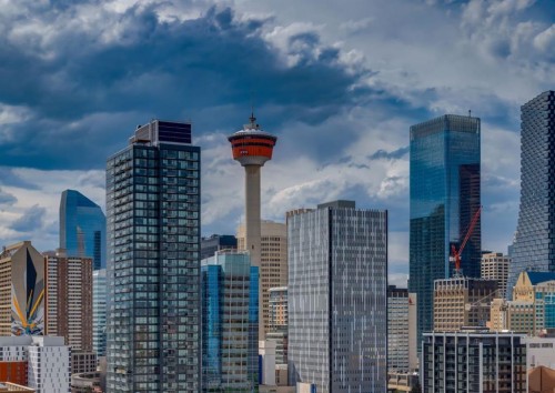 1607-1122 3 Street Se, Calgary, AB - Outdoor