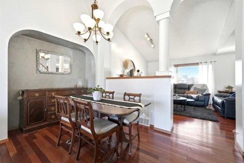 263 Coral Keys Drive Ne, Calgary, AB - Indoor Photo Showing Dining Room