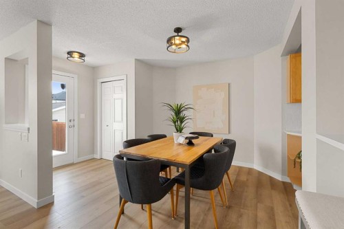 187 Elgin Way Se, Calgary, AB - Indoor Photo Showing Dining Room
