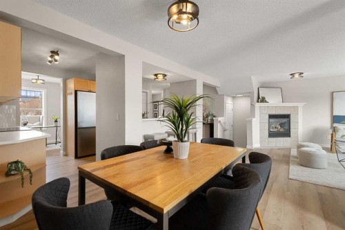 187 Elgin Way Se, Calgary, AB - Indoor Photo Showing Dining Room