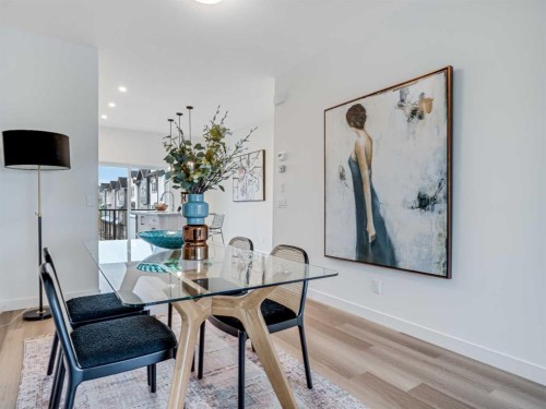 2221 81St Street Sw, Calgary, AB - Indoor Photo Showing Dining Room