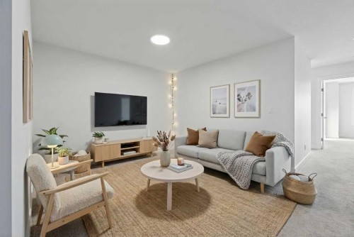 159 Greenwich Drive Nw, Calgary, AB - Indoor Photo Showing Living Room