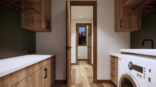 432 Mountain Tranquility Place, Canmore, AB - Indoor Photo Showing Laundry Room