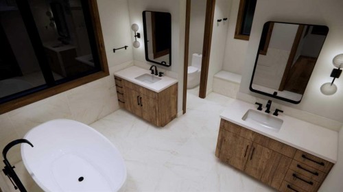 432 Mountain Tranquility Place, Canmore, AB - Indoor Photo Showing Bathroom