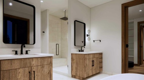 432 Mountain Tranquility Place, Canmore, AB - Indoor Photo Showing Bathroom