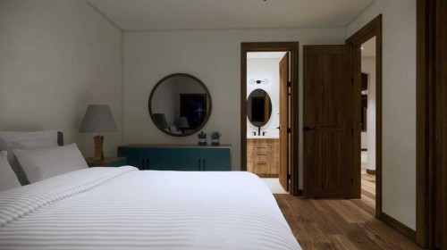 432 Mountain Tranquility Place, Canmore, AB - Indoor Photo Showing Bedroom