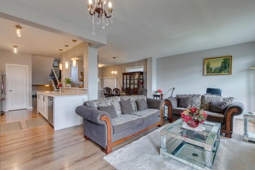 228 Sage Bluff Drive Nw, Calgary, AB - Indoor Photo Showing Living Room