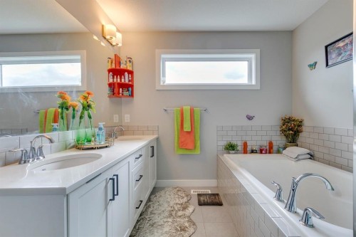 228 Sage Bluff Drive Nw, Calgary, AB - Indoor Photo Showing Bathroom