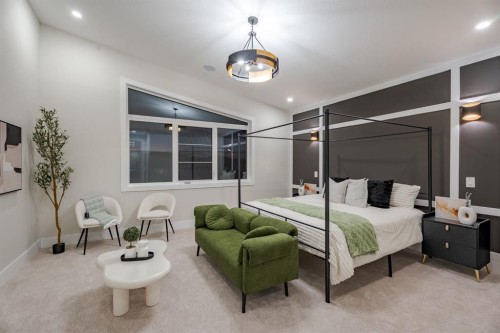 2057 Waterbury Road, Chestermere, AB - Indoor Photo Showing Bedroom