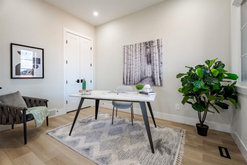 2057 Waterbury Road, Chestermere, AB - Indoor Photo Showing Office