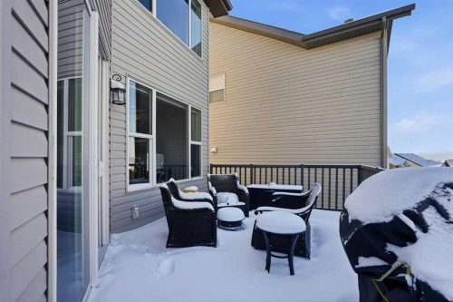 238 Sunset View, Cochrane, AB - Outdoor With Deck Patio Veranda With Exterior