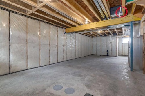 132 Heartwood Lane Se, Calgary, AB - Indoor Photo Showing Basement