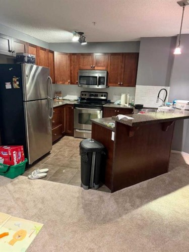 3316-60 Panatella Street Nw, Calgary, AB - Indoor Photo Showing Kitchen With Stainless Steel Kitchen
