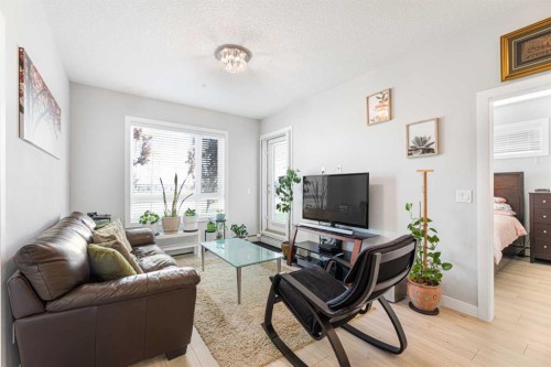 2126-76 Cornerstone Passage Ne, Calgary, AB - Indoor Photo Showing Living Room