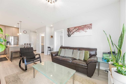 2126-76 Cornerstone Passage Ne, Calgary, AB - Indoor Photo Showing Living Room