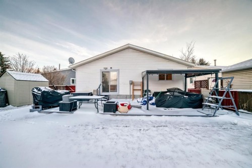 131 Huntstrom Drive Ne, Calgary, AB - Outdoor With Deck Patio Veranda With Exterior