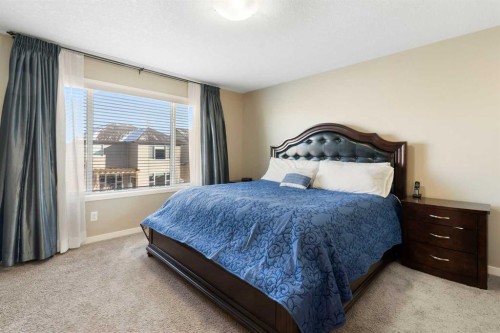 116 Brightoncrest Manor Se, Calgary, AB - Indoor Photo Showing Bedroom