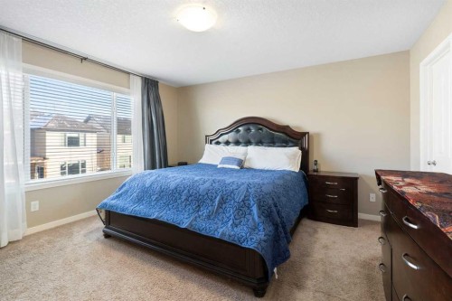 116 Brightoncrest Manor Se, Calgary, AB - Indoor Photo Showing Bedroom