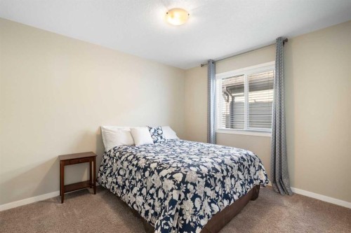 116 Brightoncrest Manor Se, Calgary, AB - Indoor Photo Showing Bedroom