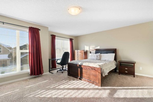 116 Brightoncrest Manor Se, Calgary, AB - Indoor Photo Showing Bedroom