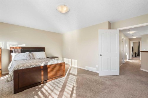 116 Brightoncrest Manor Se, Calgary, AB - Indoor Photo Showing Bedroom