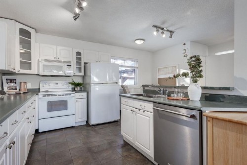 4011 25 Avenue Sw, Calgary, AB - Indoor Photo Showing Kitchen With Double Sink