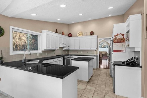 22 Varsity Estates Close Nw, Calgary, AB - Indoor Photo Showing Kitchen With Double Sink