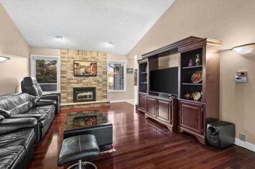 22 Varsity Estates Close Nw, Calgary, AB - Indoor Photo Showing Living Room With Fireplace